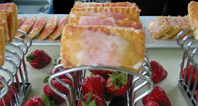 自製草莓餡餅