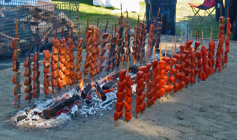 圖拉利普度假村的大衛廚師的傳統三文魚棒